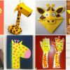 Giraffe Crafts for Kids - Animalistic Art