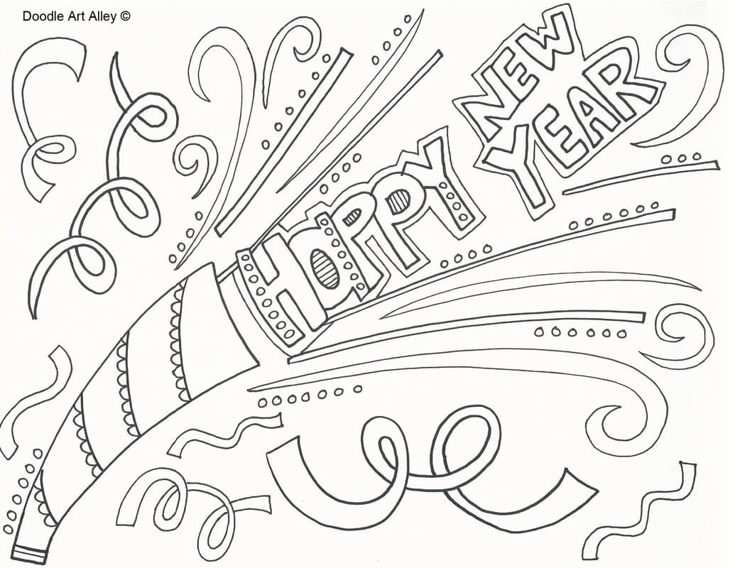 The Creative New Year Doodle