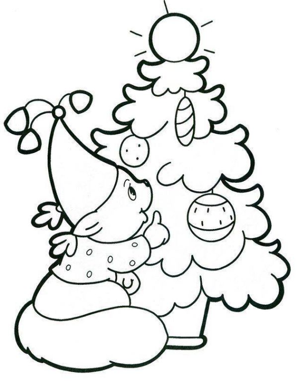 Free Printable Coloring Pages for Kids of All Ages A Fun Christmas Coloring Paper