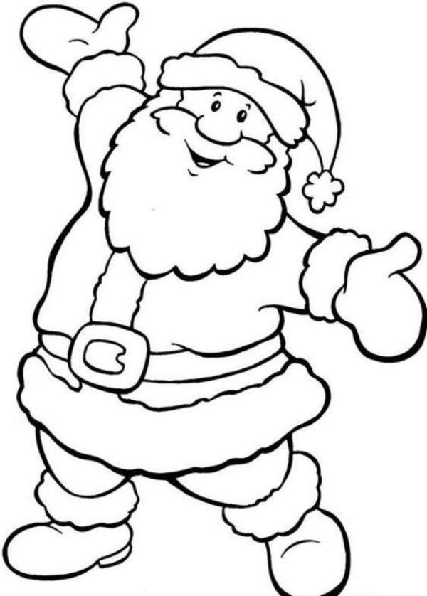 Free Printable Coloring Pages for Kids of All Ages Coloring Picture of Santa Claus