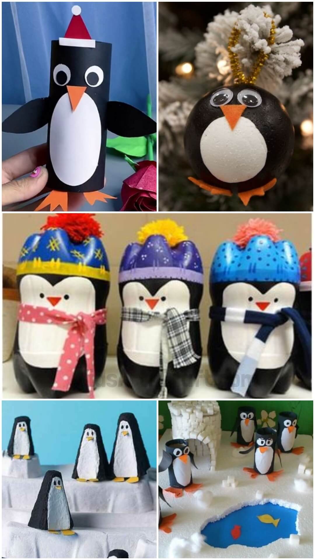 Penguin Winter Crafts & Activities for Kids