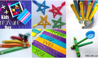 24 Popsicle Stick Craft Ideas for Kids