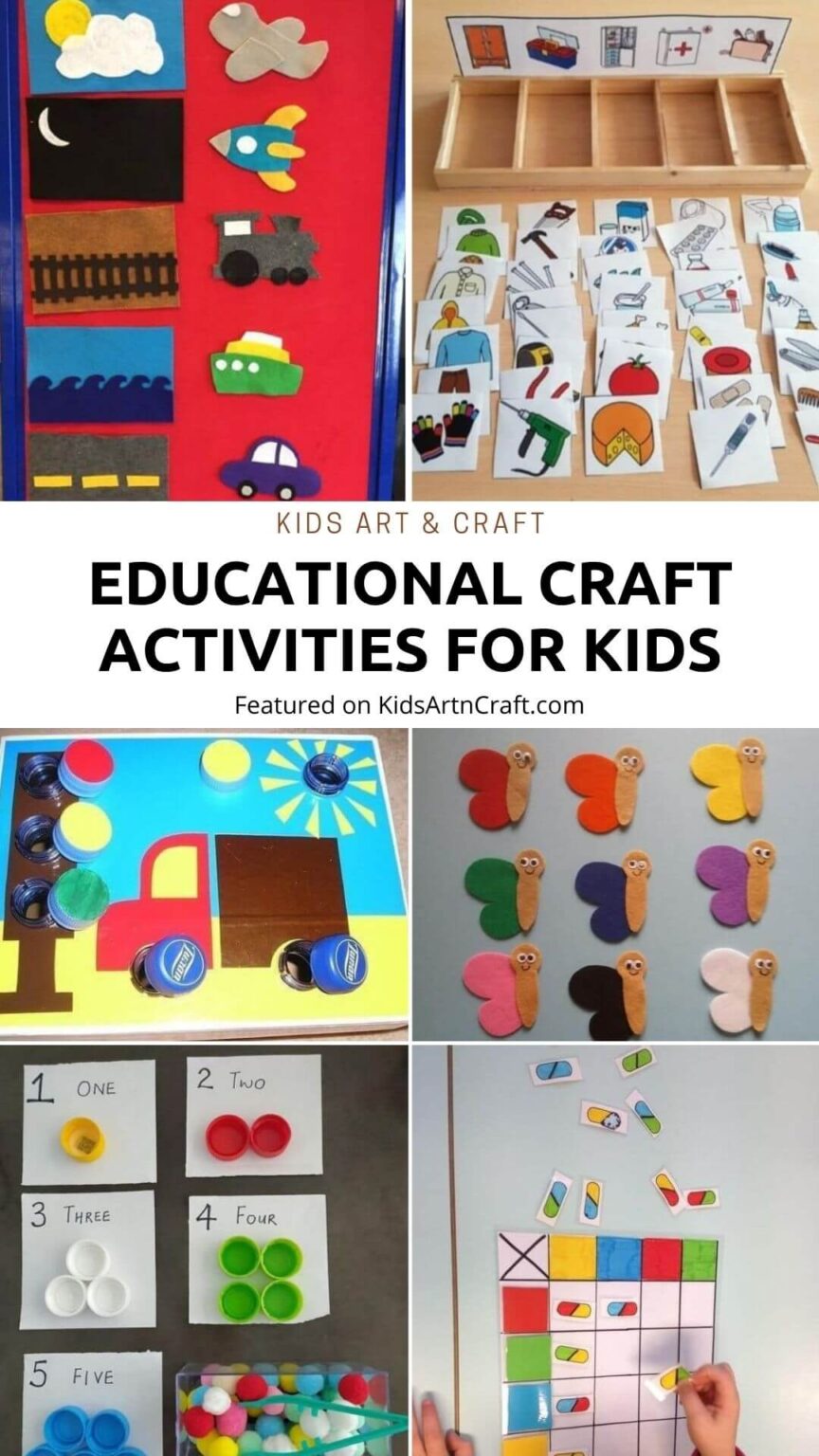 Educational Craft Activities for Kids Kids Art & Craft