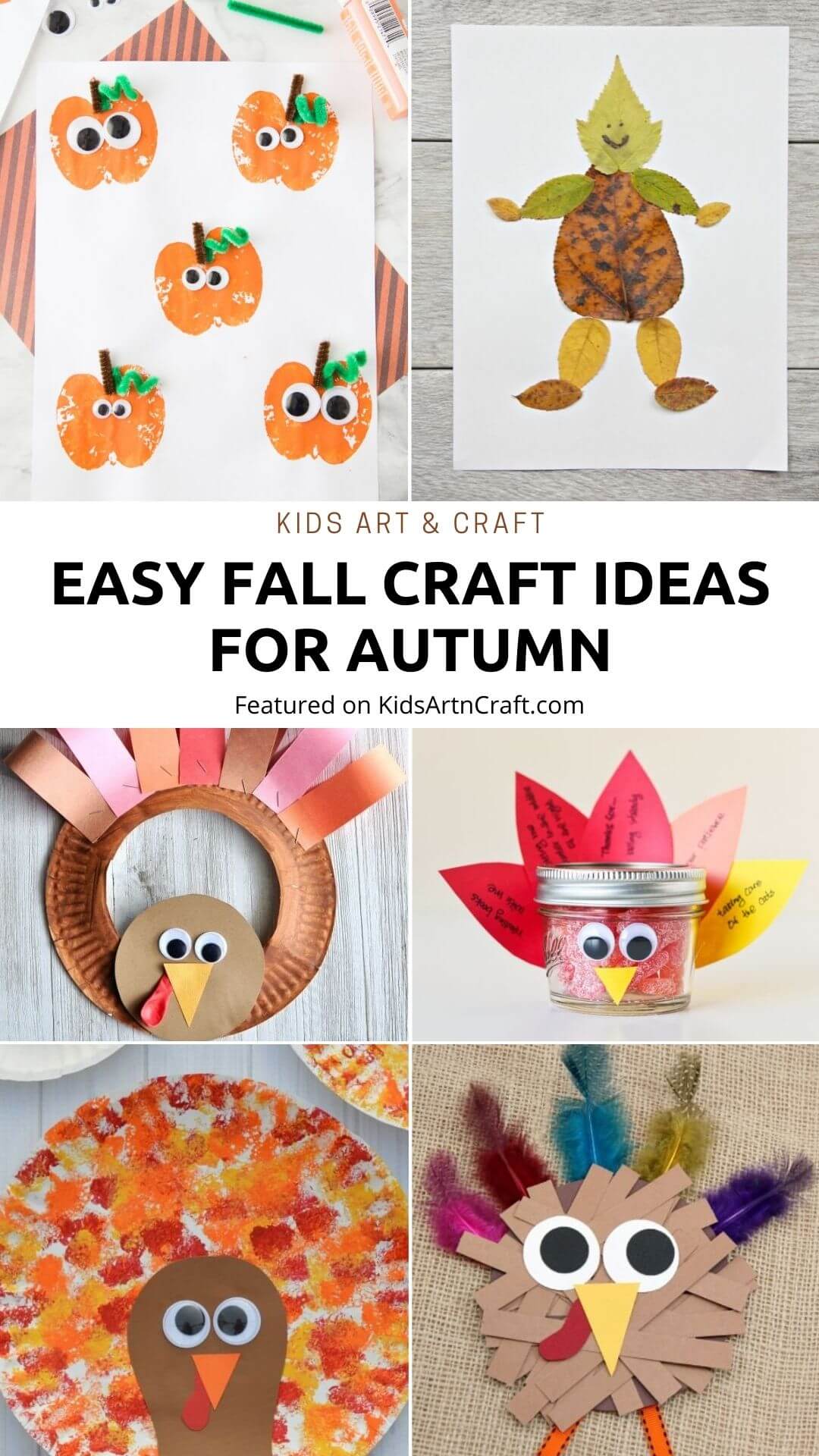 Easy Fall Craft Ideas To Celebrate This Autumn - Kids Art & Craft