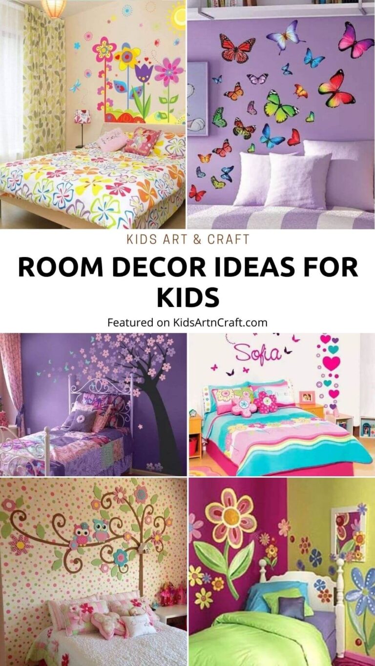 Room Decor Ideas for Kids - Beautiful Wall Art - Kids Art & Craft