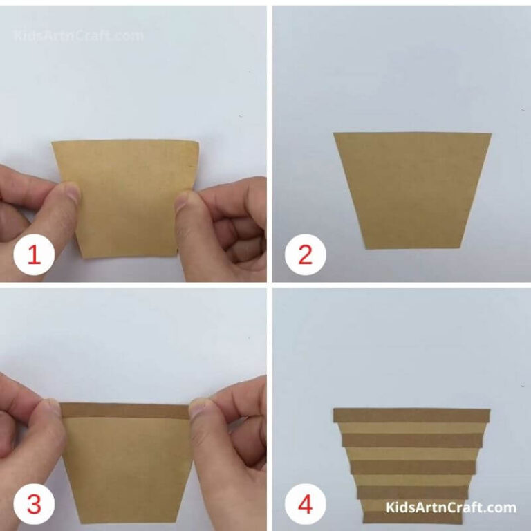 How to Make Paper Flower Bouquet - Step by Step Instructions - Kids Art ...