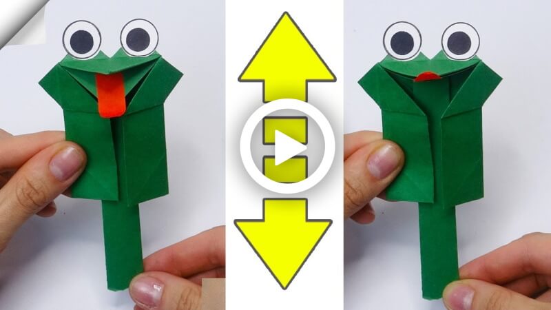 How to Make a Crazy Paper Frog