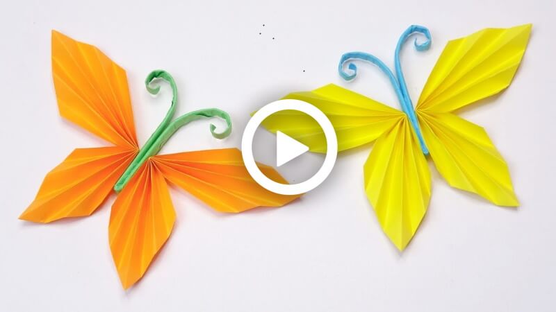 How to Make A Paper Butterfly