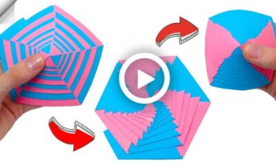 How to Make An Antistress Transformer Paper Toy