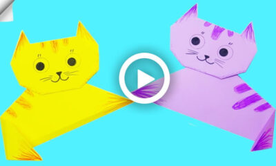 How to Make An Origami Cat