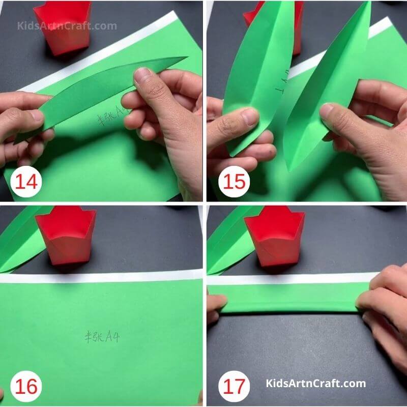 How to Make Paper Tulip Step by Step Instructions Easy Tutorial
