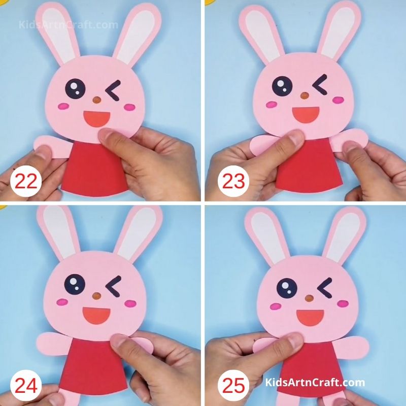 How to Make Paper Bunny Step by Step Instructions Easy Tutorial