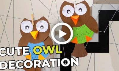 How to Make a Paper Owl