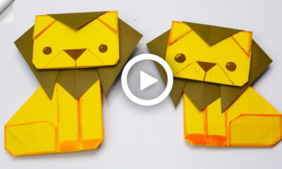 How to Make A DIY Paper Lion
