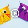 How To Make A Paper Owl