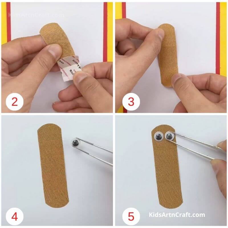 How to Make Band Aid Get Well Card Step by Step Instructions Easy Tutorial