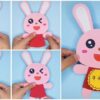 FI* How to Make Paper Bunny Step by Step Instructions Easy Tutorial