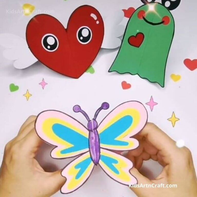 How to Make Paper Butterfly Step by Step Instructions Easy Tutorial ...