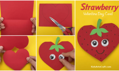 How to Make Paper Strawberry - Step by Step Instructions