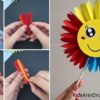 How to Make Paper Sun Toy Step by Step Instructions Easy Tutorial