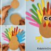 How to Make Paper Craft Turkey for Thanksgiving Step by Step Instructions Easy Tutorial