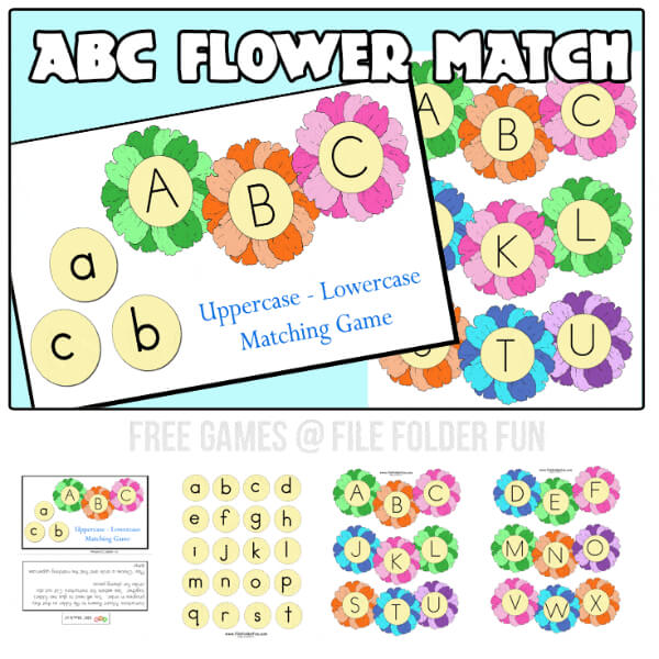 Alphabet Flower Educational Game