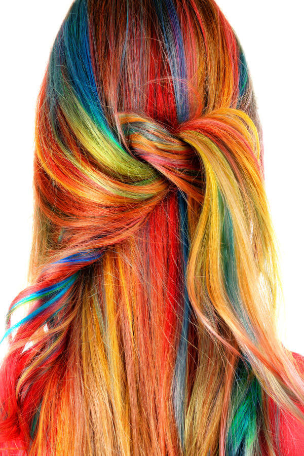 Attractive And Colourful Kool Aid Hair Dye
