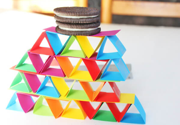 Simple Paper Building Blocks Learning Activity