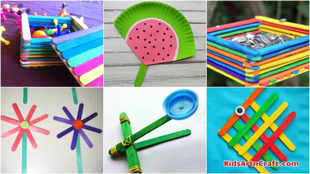 Beautiful Popsicle Stick Crafts For Kids