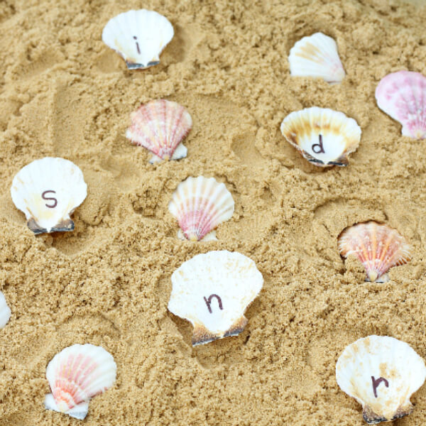 Alphabet Seashells