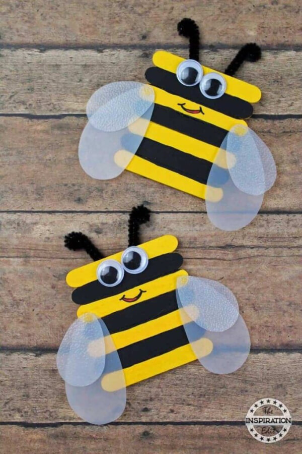 Honey Bee Bee Crafts For Kids for School Project