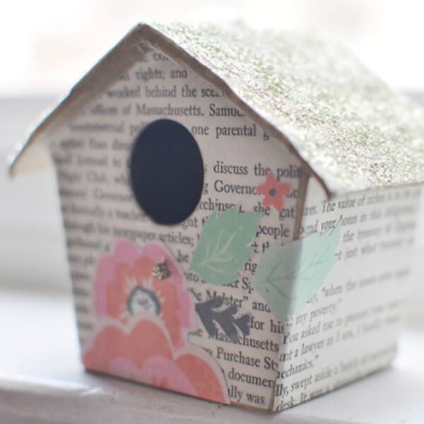 Summer Crafts Ideas For Kids Springtime birdhouse