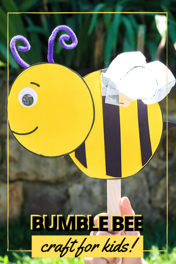Bumble Bee Bee Crafts For Kids for School Project