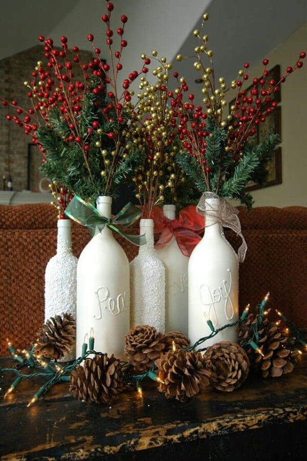 The Pure White Christmas Bottles