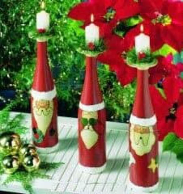The Christmas Candle Bottle