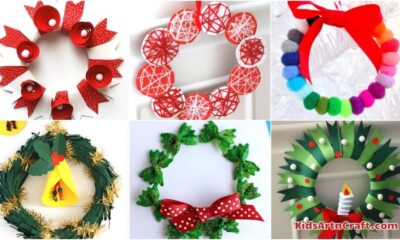Christmas Wreath Crafts For Kids