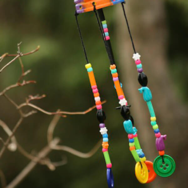 Button Hanging Wind Chime