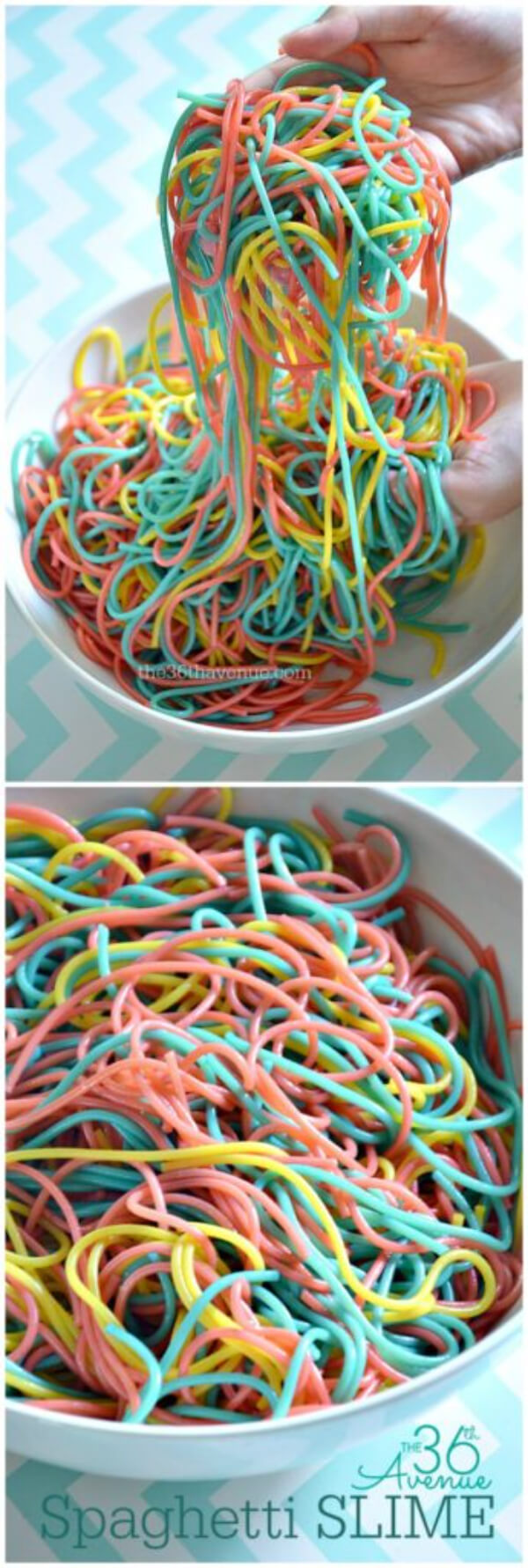 Make A Quick And Easy Spaghetti Slime