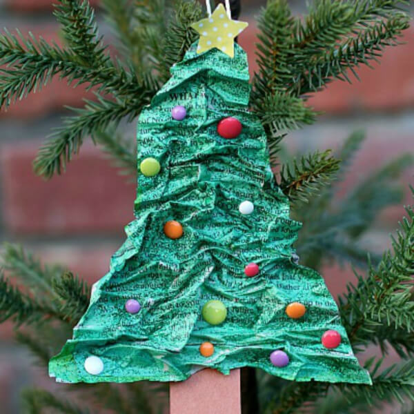 Christmas Tree Crafts For Kids Perfect Paper Mache Christmas Tree Craft