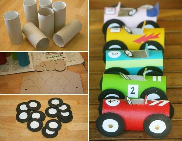 Cool Race Cars with Cardboards