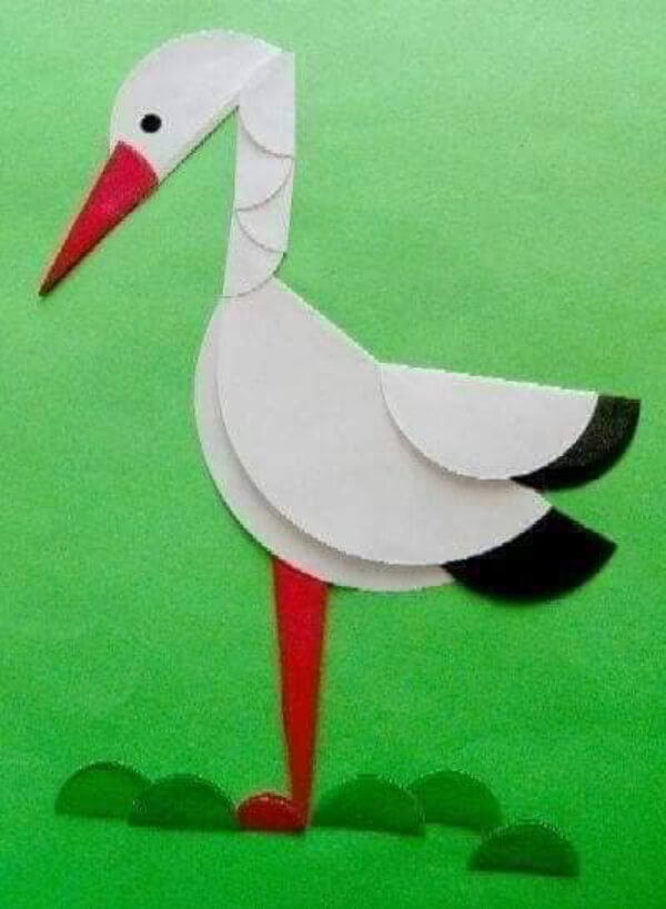 Beautiful White Swan with Paper Craft for Kids Easy Paper Craft Ideas for Kids