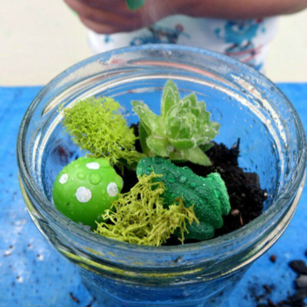 Play With Dirt Ideas For Kids Beautiful Terrarium with Frogs