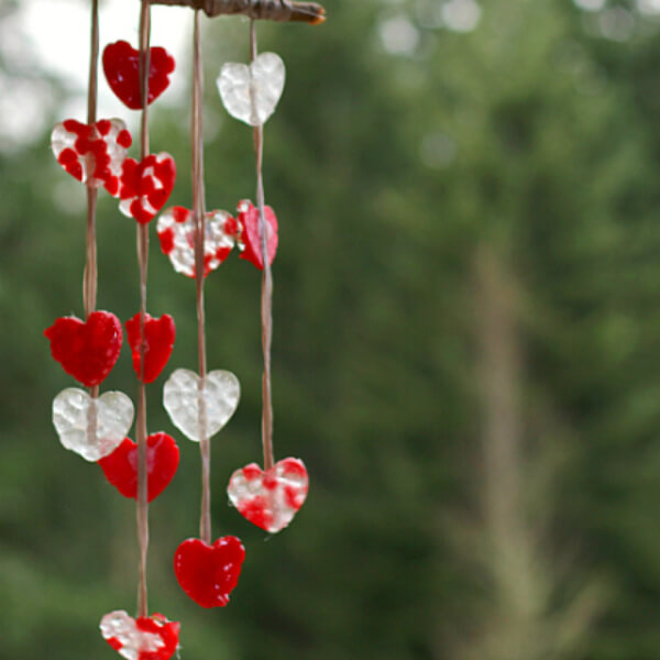 Wind Chimes Decoration Made With Pony Beads Crafts For Kids