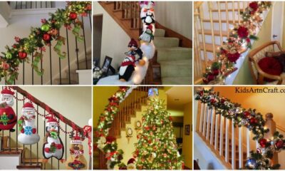 How to Decorate a Staircase on Christmas