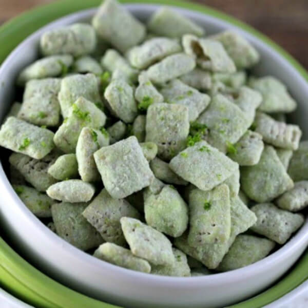 Lime Muddy Buddies, Delicious Muddy Buddies Recipes for Kids