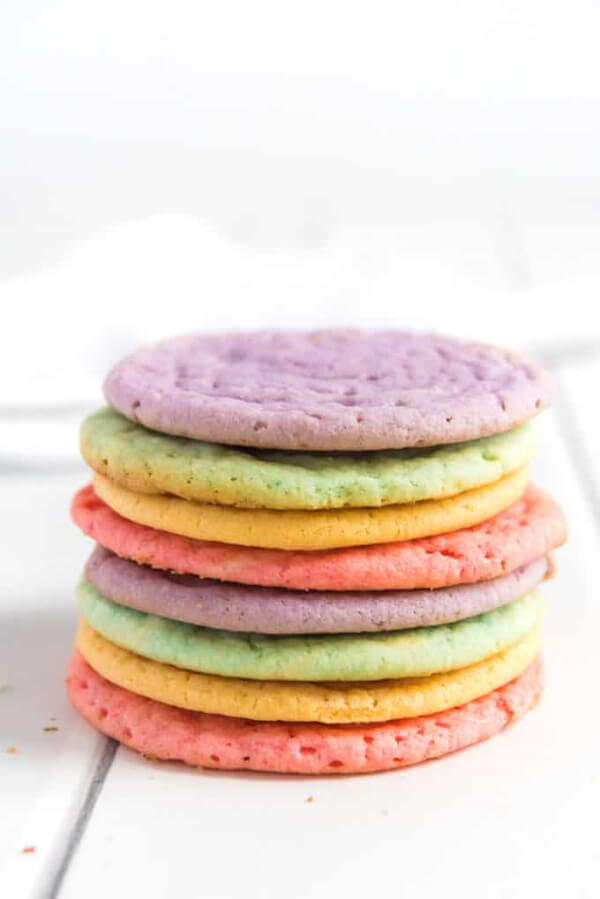 Colourful Kool Aid Homemade Cookies