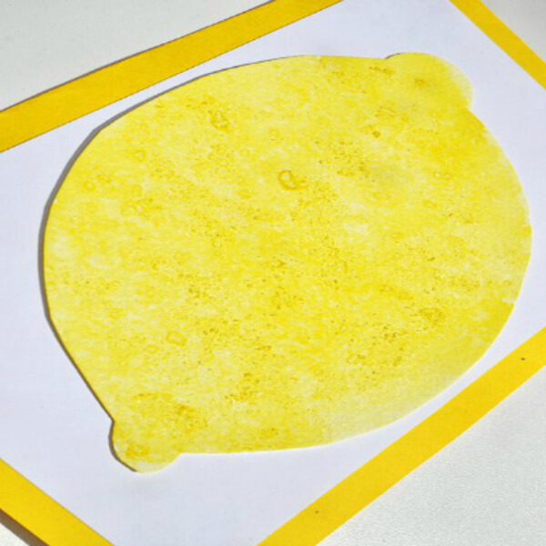 Easy Lime Paper Craft For Kids