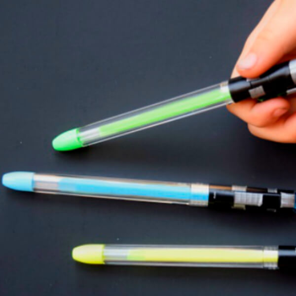 Lightsaber Pen Star Wars Craft For Kids 
