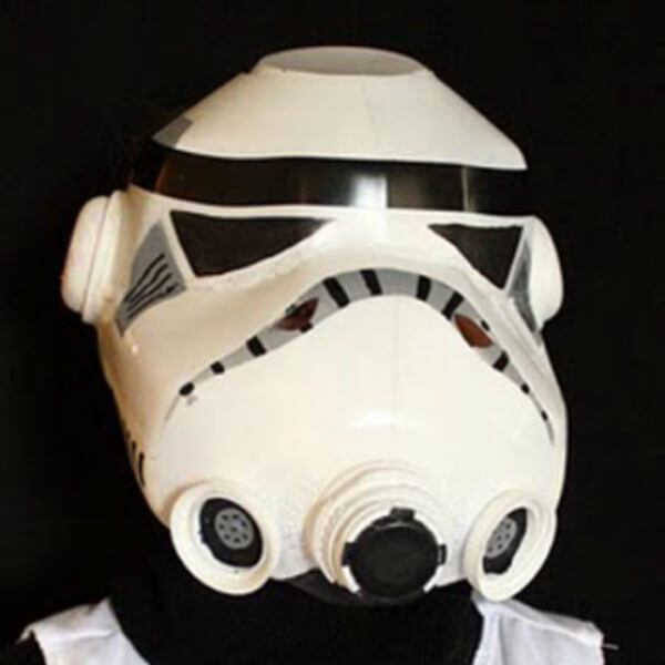 Star Wars Milk Jug Helmet - Artistic Pursuits for Kids Based on Star Wars 