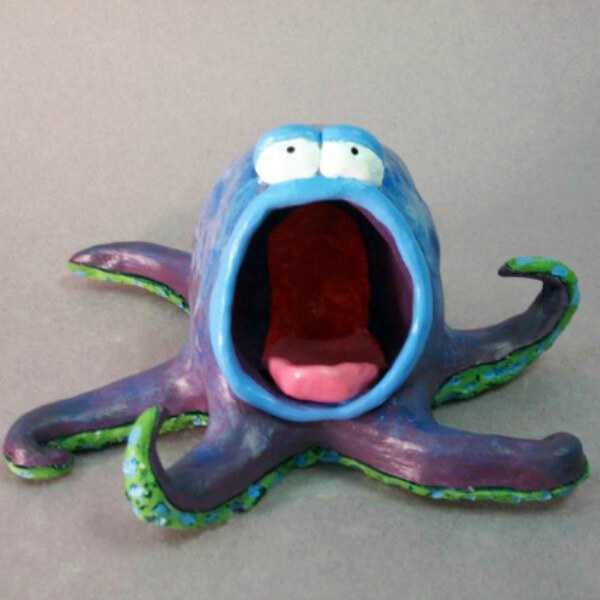 Pinch Pot Ideas For Kids Pinch Pot Octopus